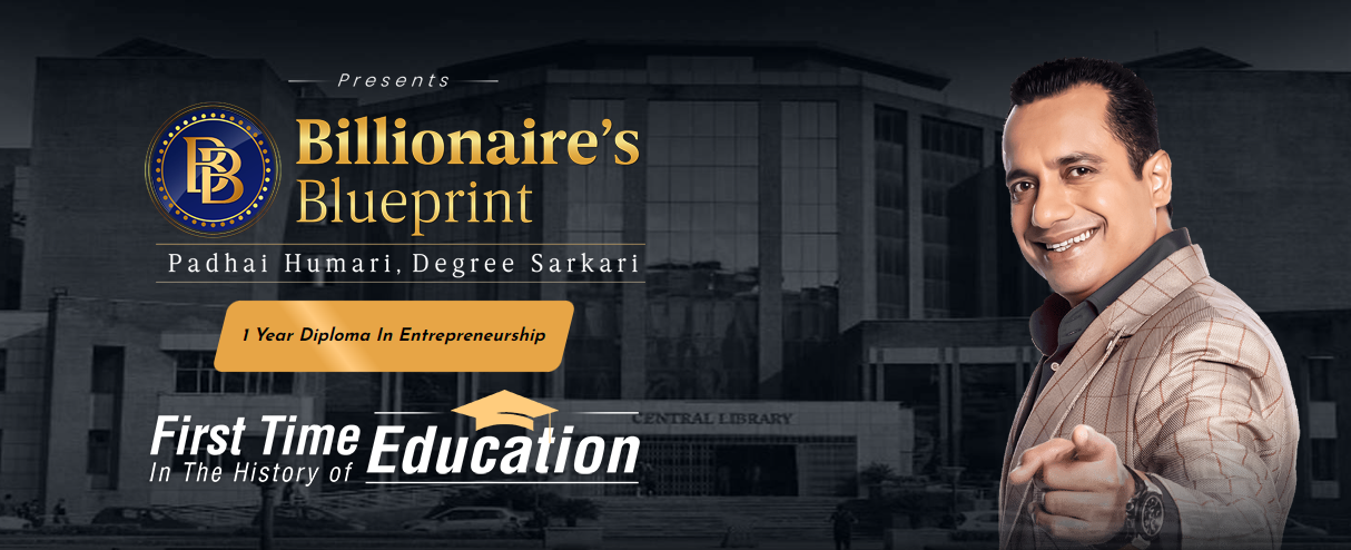 Billionaire's Blueprint Program By Bada Business - UGC Approved Entrepreneurship Diploma Program
