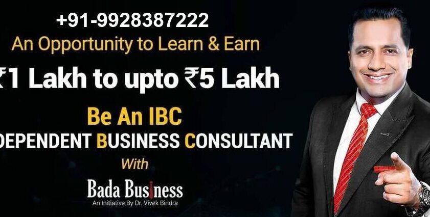 What is IBC Bada Business by Dr. Vivek Bindra - Earn Rs 1 lakh to 20 Lakhs