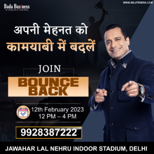 Bounce Back Event with Dr. Vivek Bindra in Delhi